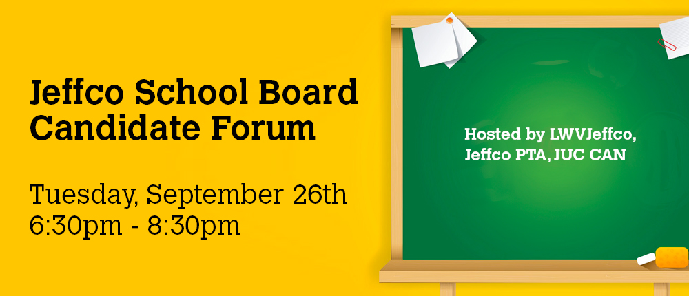 Jeffco School Board Forum